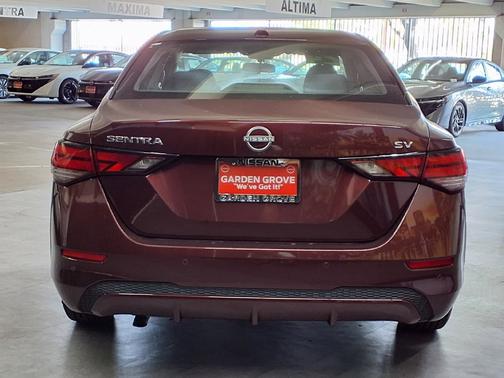 Rosewood Metallic 2024 Nissan Sentra SV
