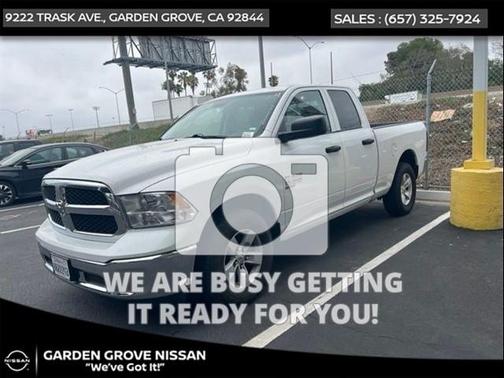 Bright White Clearcoat 2024 RAM 1500 Classic SLT