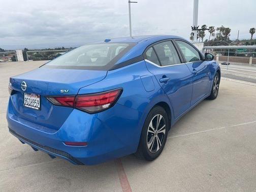 Electric Blue Metallic 2023 Nissan Sentra SV
