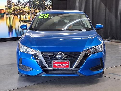 Electric Blue Metallic 2023 Nissan Sentra SV