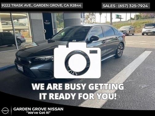 Gray 2023 Honda Civic EX