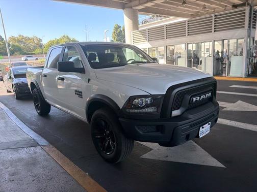 Bright White Clearcoat 2024 RAM 1500 Classic Warlock