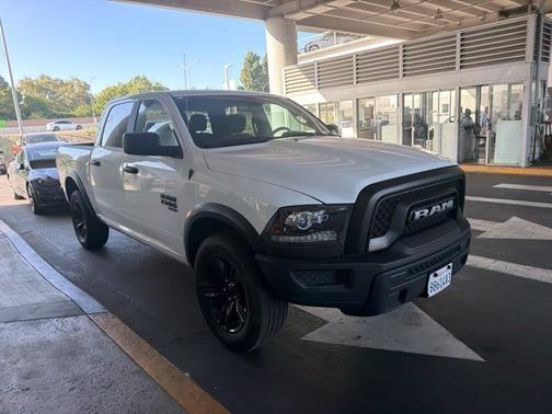Bright White Clearcoat 2024 RAM 1500 Classic Warlock