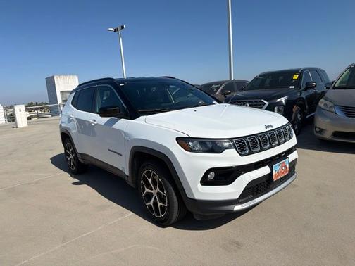 Bright White Clearcoat 2024 Jeep Compass Limited