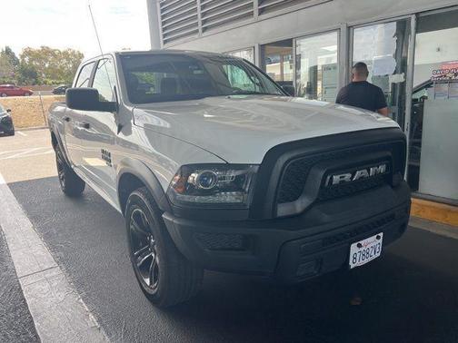 Bright White Clearcoat 2024 RAM 1500 Classic Warlock Crew Cab 4x2 5'7' Box