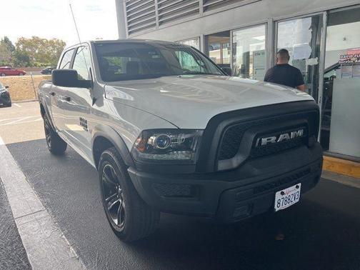 Bright White Clearcoat 2024 RAM 1500 Classic Warlock Crew Cab 4x2 5'7' Box