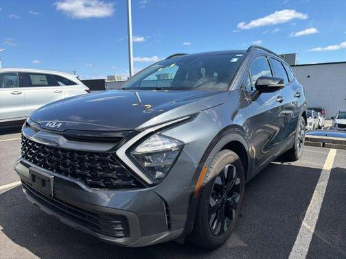 Gravity Gray 2023 Kia Sportage X-Line