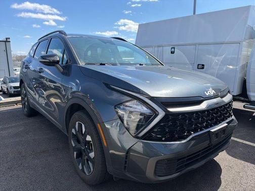 Gravity Gray 2023 Kia Sportage X-Line