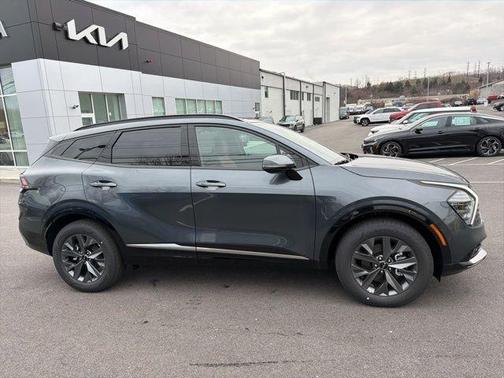 Gravity Gray 2025 Kia Sportage Hybrid SX-Prestige