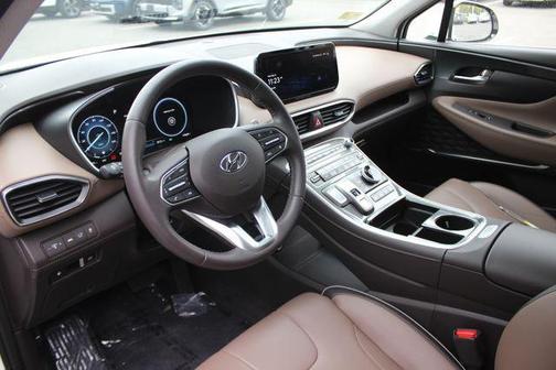 Serenity White Pearl 2023 Hyundai Santa Fe Plug-In Hybrid Limited