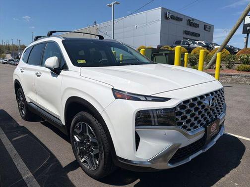 Serenity White Pearl 2023 Hyundai Santa Fe Plug-In Hybrid Limited