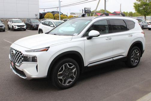 Serenity White Pearl 2023 Hyundai Santa Fe Plug-In Hybrid Limited