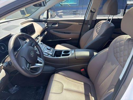 Serenity White Pearl 2023 Hyundai Santa Fe Plug-In Hybrid Limited