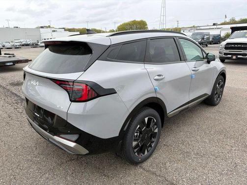 Wolf Gray 2026 Kia Sportage Hybrid SX-Prestige
