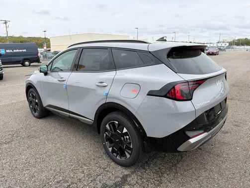 Wolf Gray 2026 Kia Sportage Hybrid SX-Prestige
