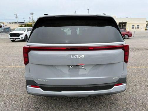 Ceramic Silver 2026 Kia Carnival Hybrid EX