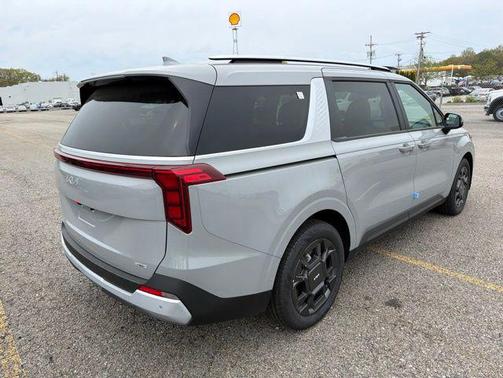 Ceramic Silver 2026 Kia Carnival Hybrid EX