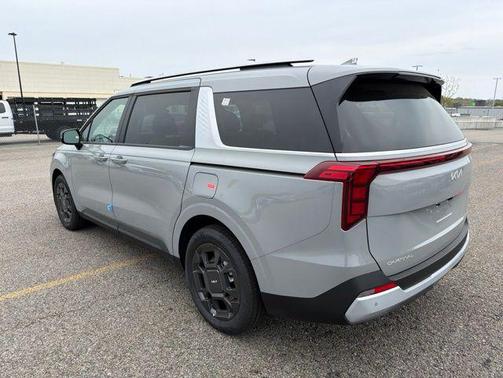 Ceramic Silver 2026 Kia Carnival Hybrid EX