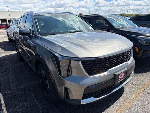 Volcanic Sand 2026 Kia Sorento Hybrid EX