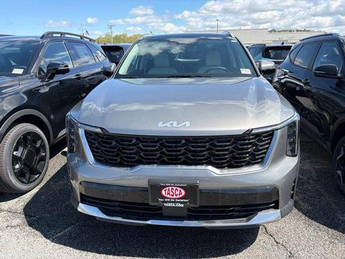 Volcanic Sand 2026 Kia Sorento Hybrid EX