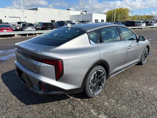 Steel Gray 2026 Kia K4 GT-Line