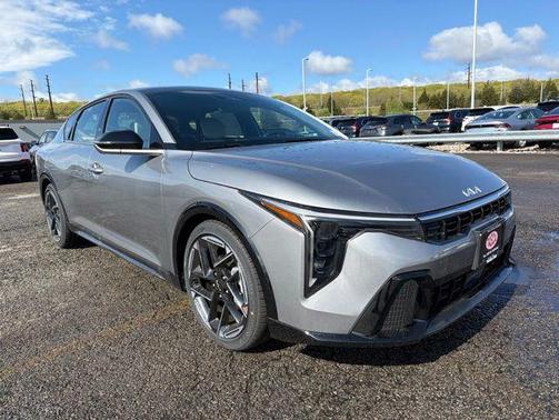 Steel Gray 2026 Kia K4 GT-Line