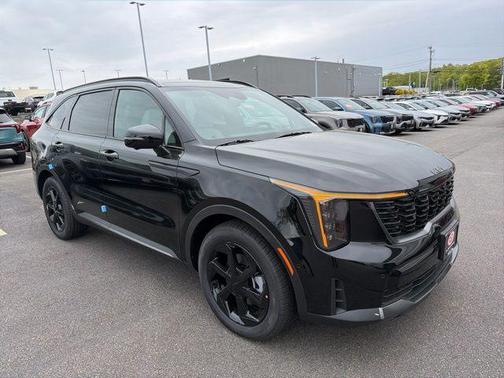 Aurora Black Pearl 2026 Kia Sorento Hybrid SX Prestige