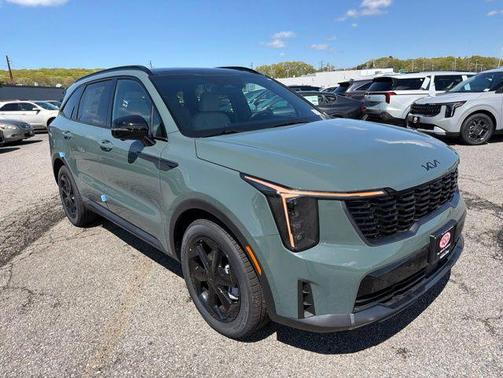 Cityscape Green 2026 Kia Sorento Hybrid SX Prestige