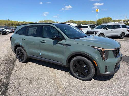 Cityscape Green 2026 Kia Sorento Hybrid SX Prestige