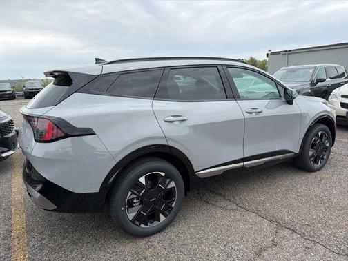Gray 2026 Kia Sportage Hybrid SX-Prestige