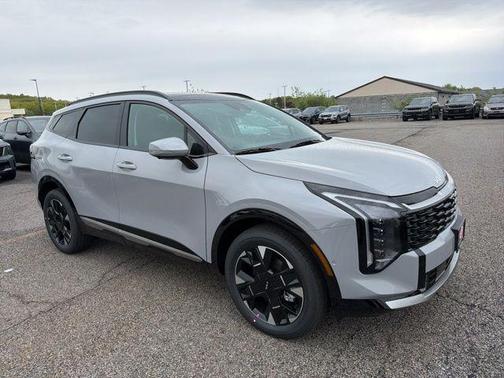 Gray 2026 Kia Sportage Hybrid SX-Prestige
