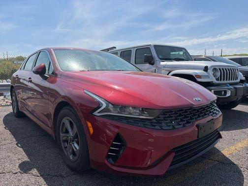 Passion Red 2021 Kia K5 LXS