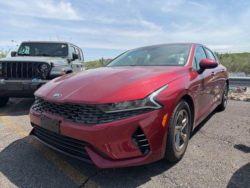 Passion Red 2021 Kia K5 LXS