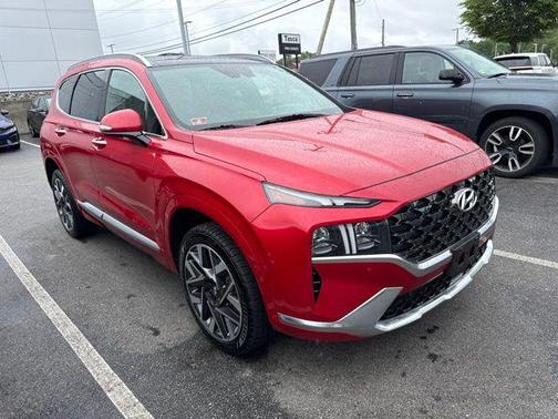 Calypso Red 2023 Hyundai SANTA FE Calligraphy