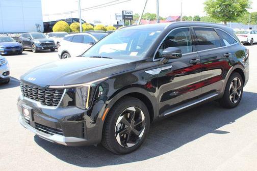 Aurora Black Pearl 2026 Kia Sorento Hybrid EX