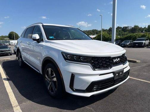 Snow White Pearl 2023 Kia Sorento Hybrid SX Prestige