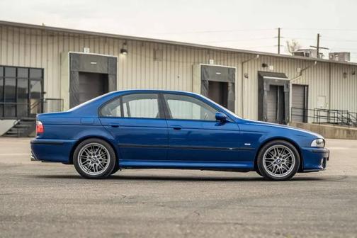 Blue 2002 BMW M5 Base