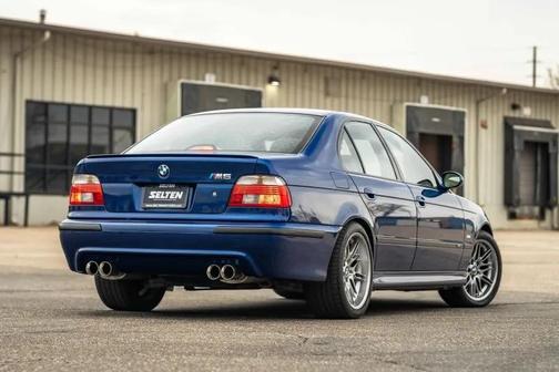 Blue 2002 BMW M5 Base