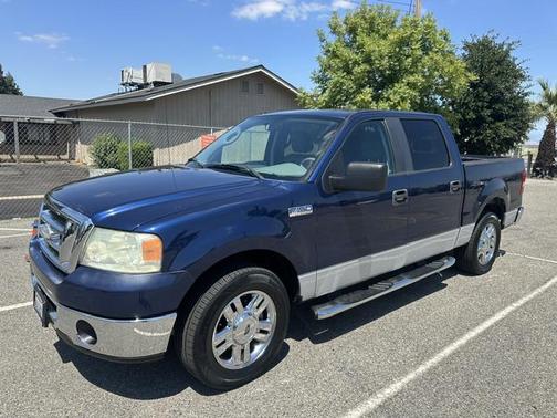 Dark Blue Pearl Clearcoat 2008 Ford F-150 XLT SuperCrew