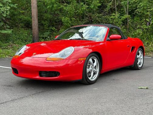 Red 2002 Porsche Boxster Base 2dr Convertible