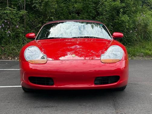 Red 2002 Porsche Boxster Base 2dr Convertible