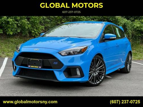 Nitrous Blue Quad-Coat 2017 Ford Focus RS Base