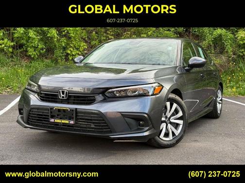 Pewter 2023 Honda Civic LX