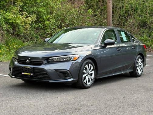 Pewter 2023 Honda Civic LX
