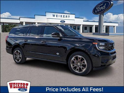 Agate Black Metallic 2026 Ford Expedition Max King Ranch