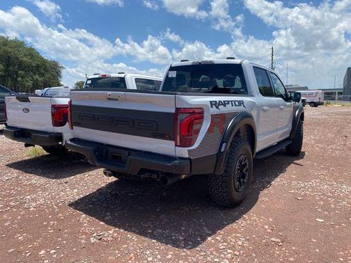 White Metallic 2025 Ford F-150 Raptor