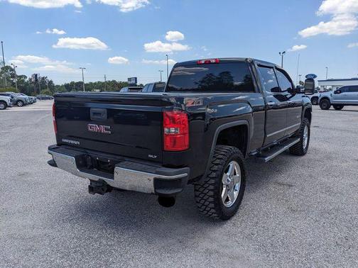 Black 2015 GMC Sierra 2500 SLT