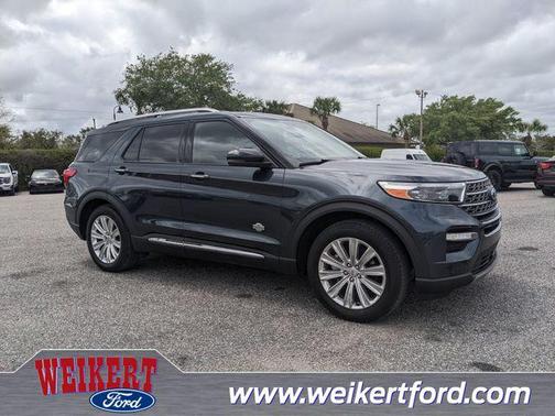 Stone Blue Metallic 2023 Ford Explorer King Ranch