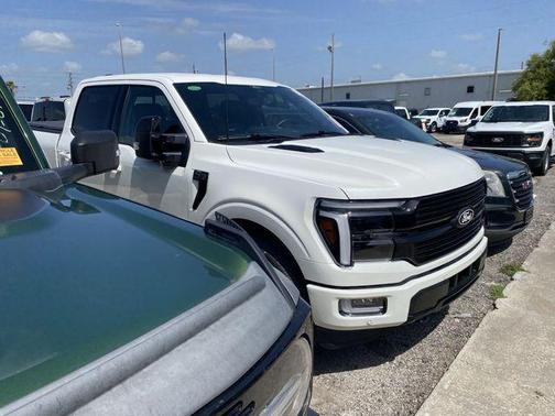 White Metallic 2025 Ford F-150 Platinum
