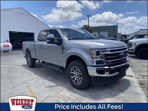 Iconic Silver Metallic 2021 Ford F-350 Lariat